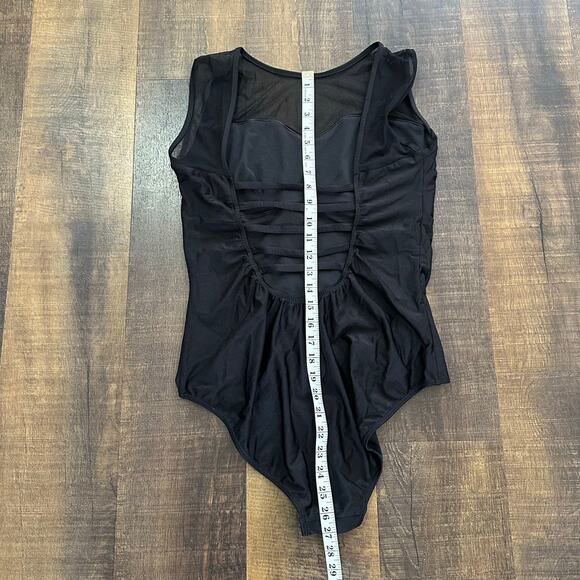 Albion Fit Black The Maria One-Piece Swimsuit Size XL - Picture 6 of 8